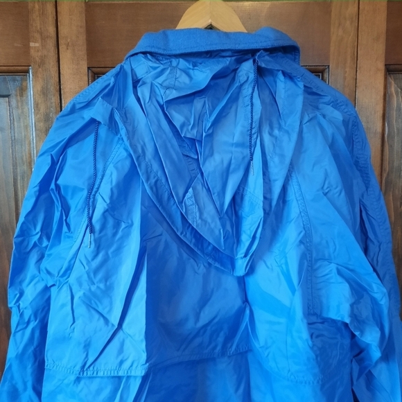 Vintage Eddie Bauer blue lightweight water resistant windbreaker jacket size M - Picture 10 of 14